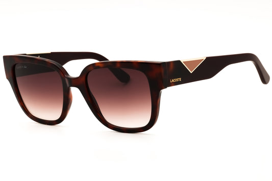 Lacoste L6044S-214 HAVAN Rectangular Sunglasses 54mm Sunglasses
