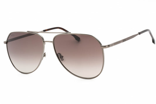 Hugo Boss BOSS 1447/S-KJ1 DK sunglasses in dark ruthenium frame with bk brw green ar lenses