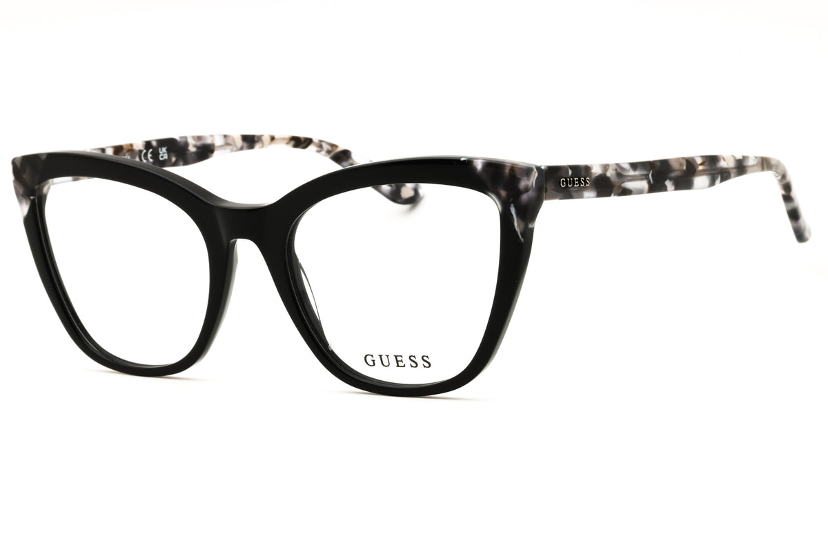Guess GU2674-001 shiny black Cat eye Eyeglasses 53mm Eyeglasses