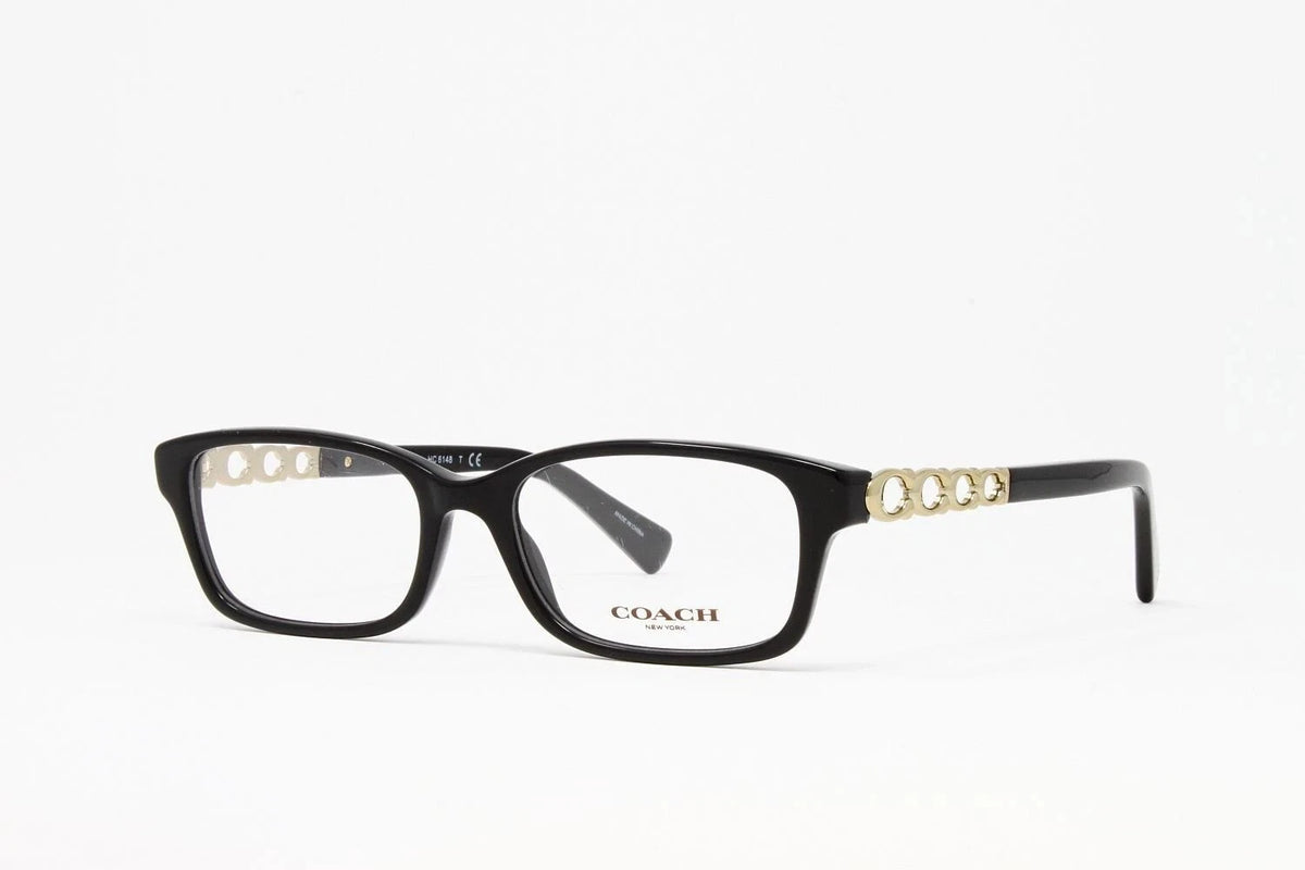 Coach 0HC6148-5002-50 Black Square EYEGLASSES 50mm Eyeglasses
