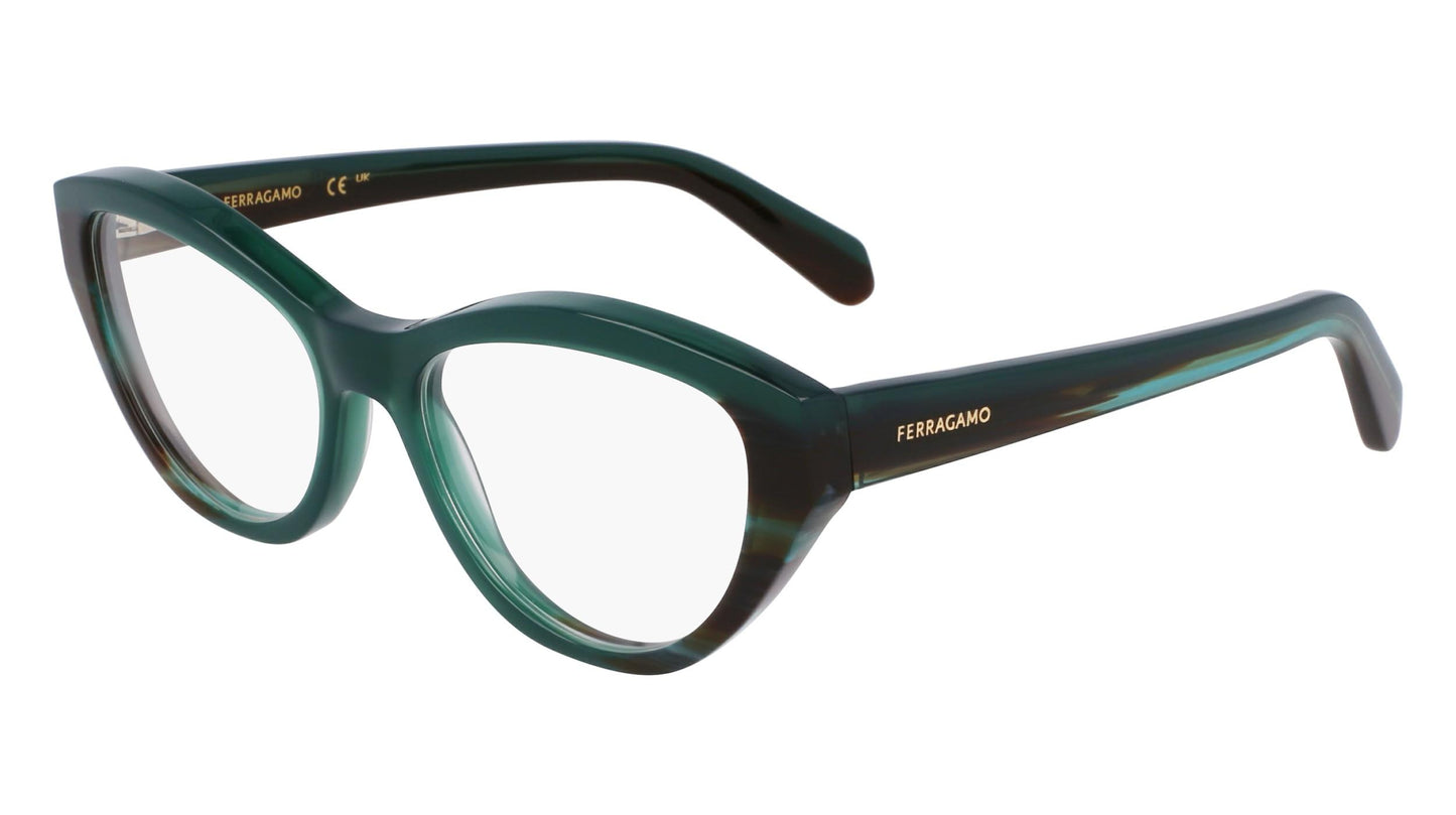 Salvatore Ferragamo SF3011-336-5317 53mm New Eyeglasses