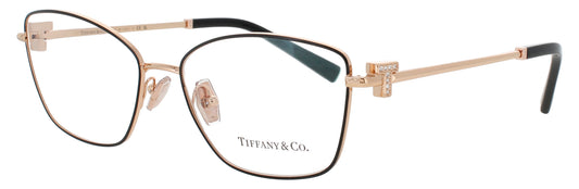 Tiffany & Co TF1160B-6162-56 BLACK ON ROSE GOLD  Women's Eyeglasses 56mm Eyeglasses
