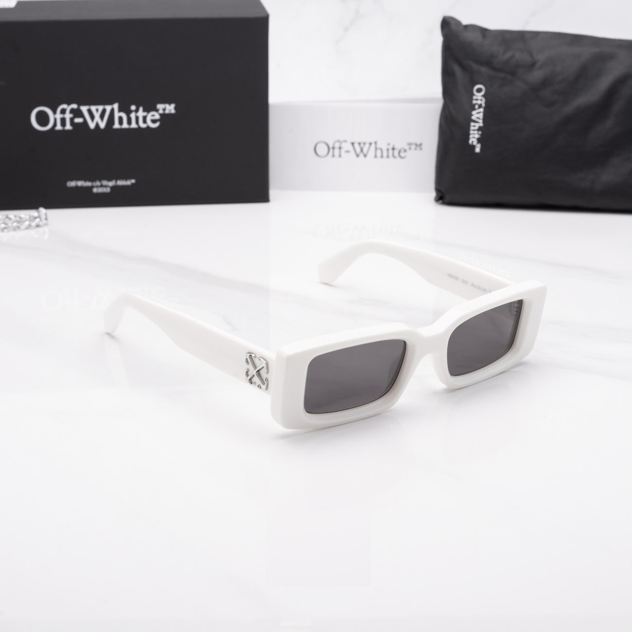 Off-White OERI127S24PLA0010107 50mm New Sunglasses