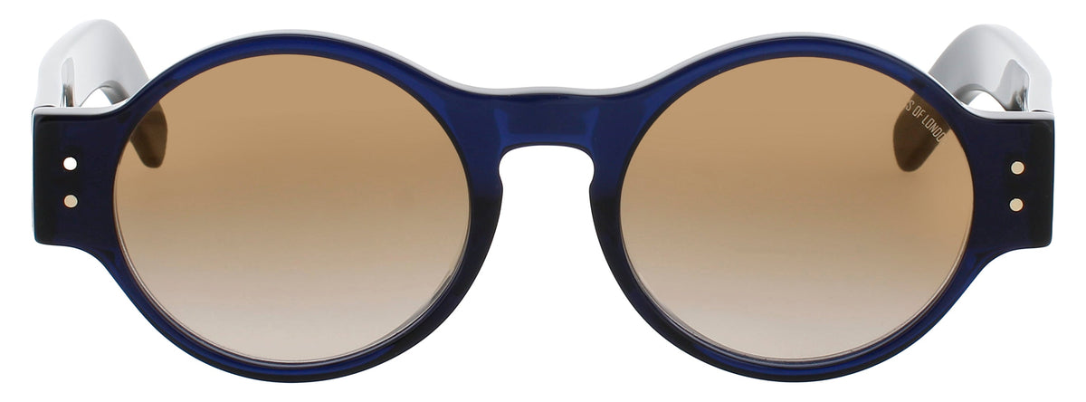 Cutler And Gross CGSN-1374-49-03 CLASSIC NAVY BLUE  Unisex Sunglasses 49mm Sunglasses