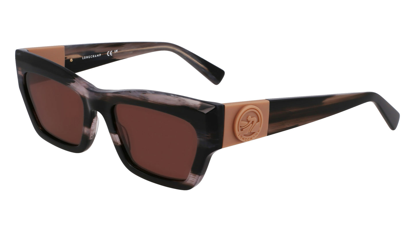 Longchamp LO763S-008-5318 53mm New Sunglasses