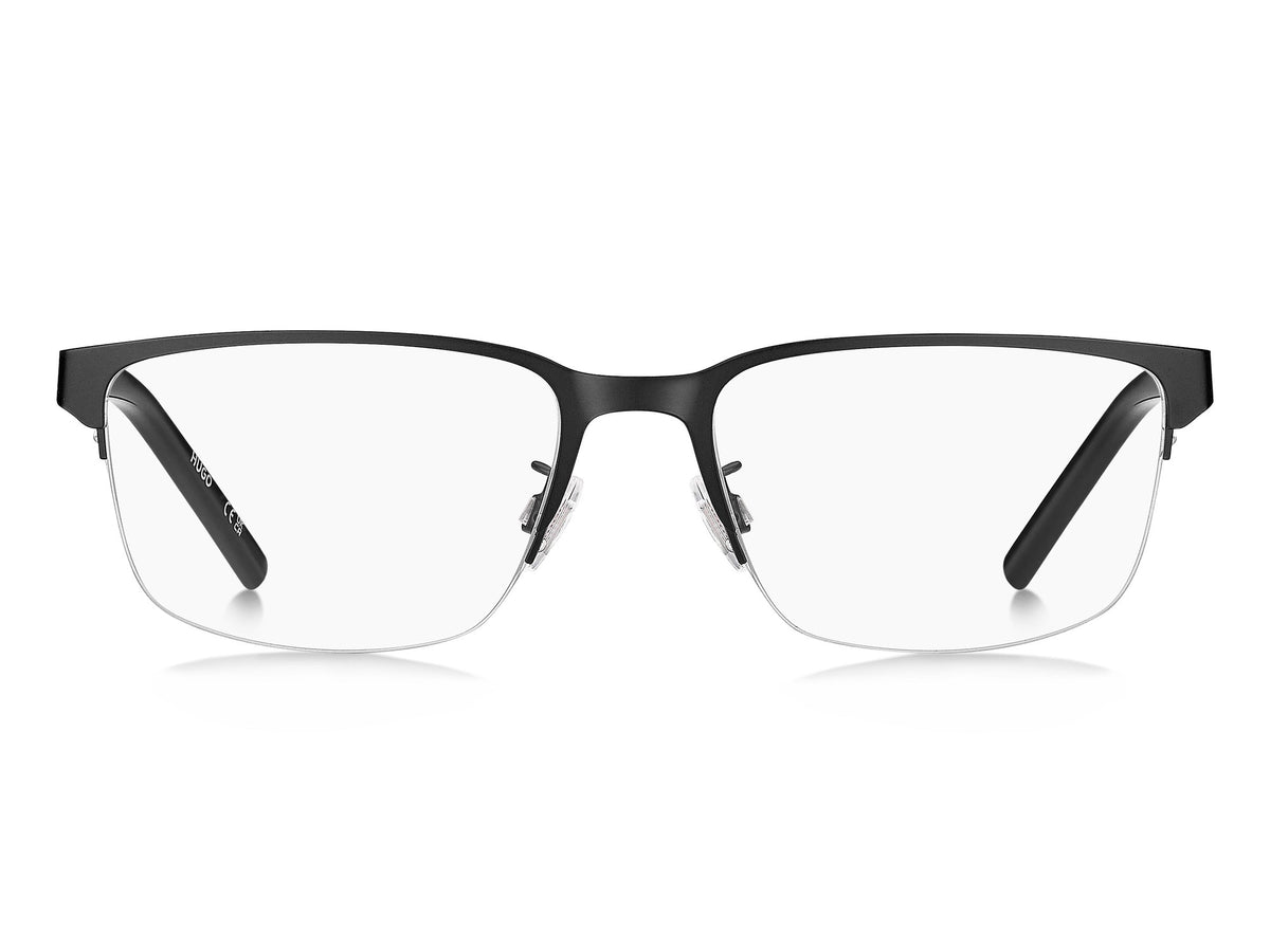 Hugo HG1333/G-003-55 Matte Black Rectangle Eyeglasses 55mm Eyeglasses