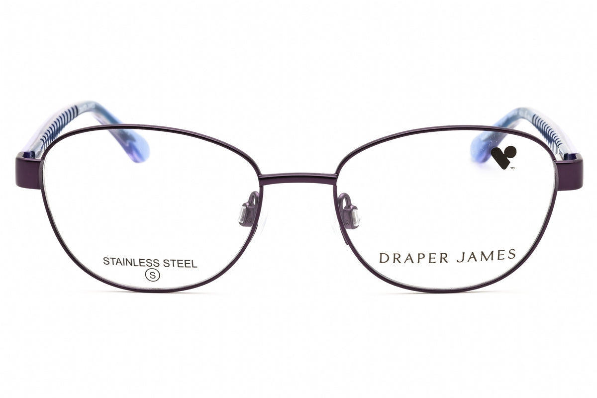 Draper James DJ1017-505 PLUM Oval Eyeglasses 46mm Eyeglasses