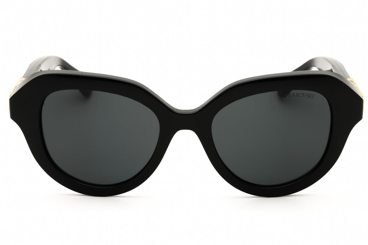 Swarovski SK6037-100187 Black Oval Sunglasses 50mm Sunglasses