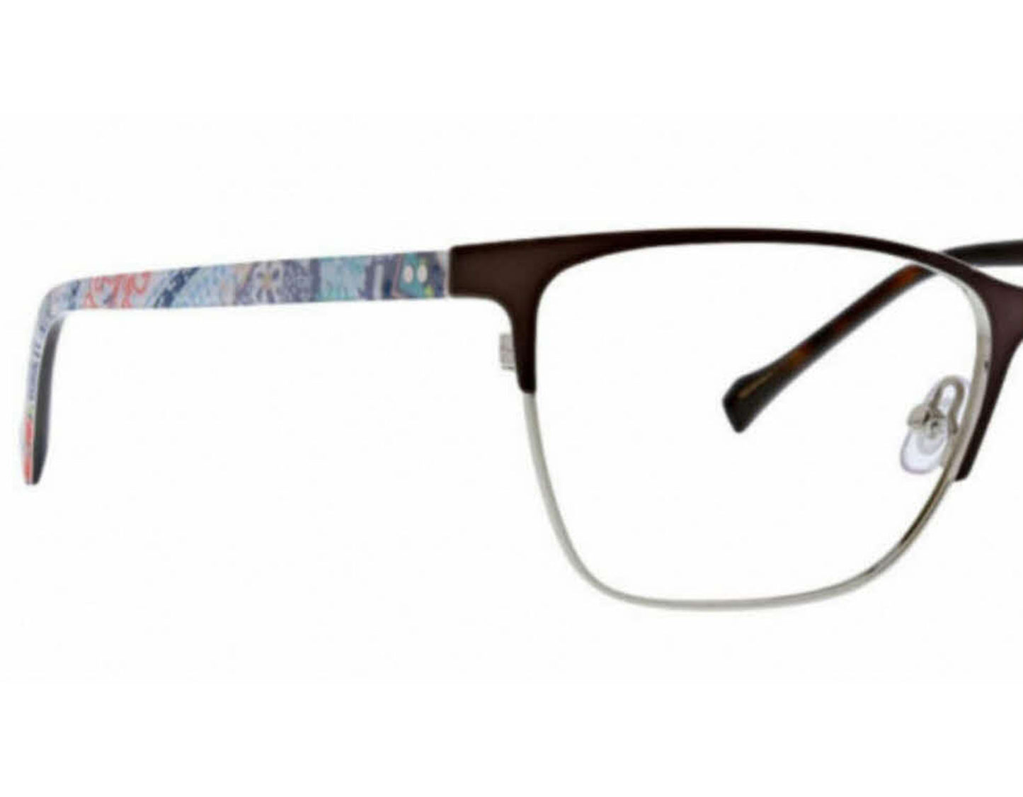 Vera Bradley Palmer Citrus Paisley 5417 54mm New Eyeglasses