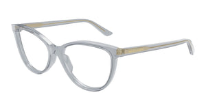 Bottega Veneta BV1313o-014 Blue Oval Eyeglasses 55mm