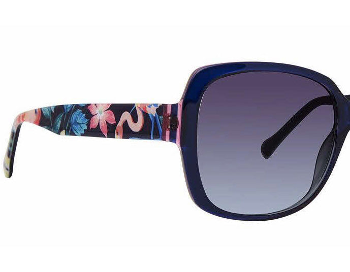 Vera Bradley ANI FLAMINGO GARDEN 55mm New Sunglasses