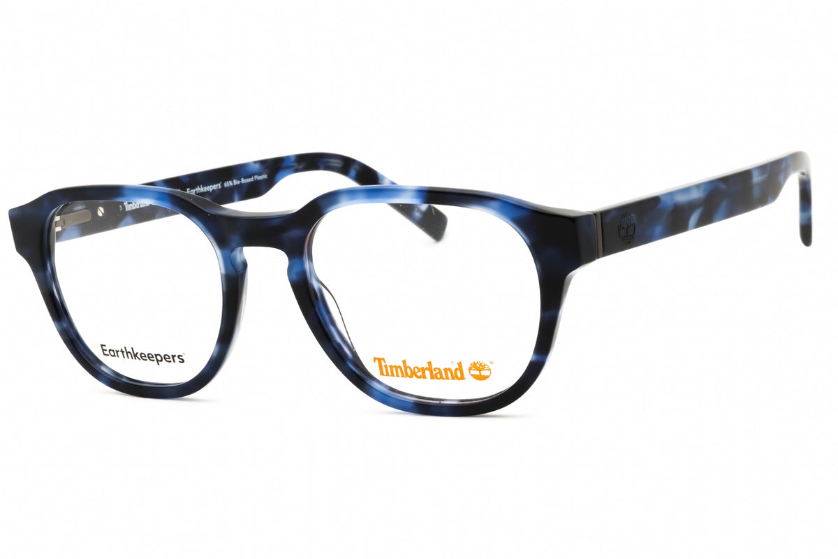 Timberland TB50052-056 havana Round Eyeglasses 51mm Eyeglasses