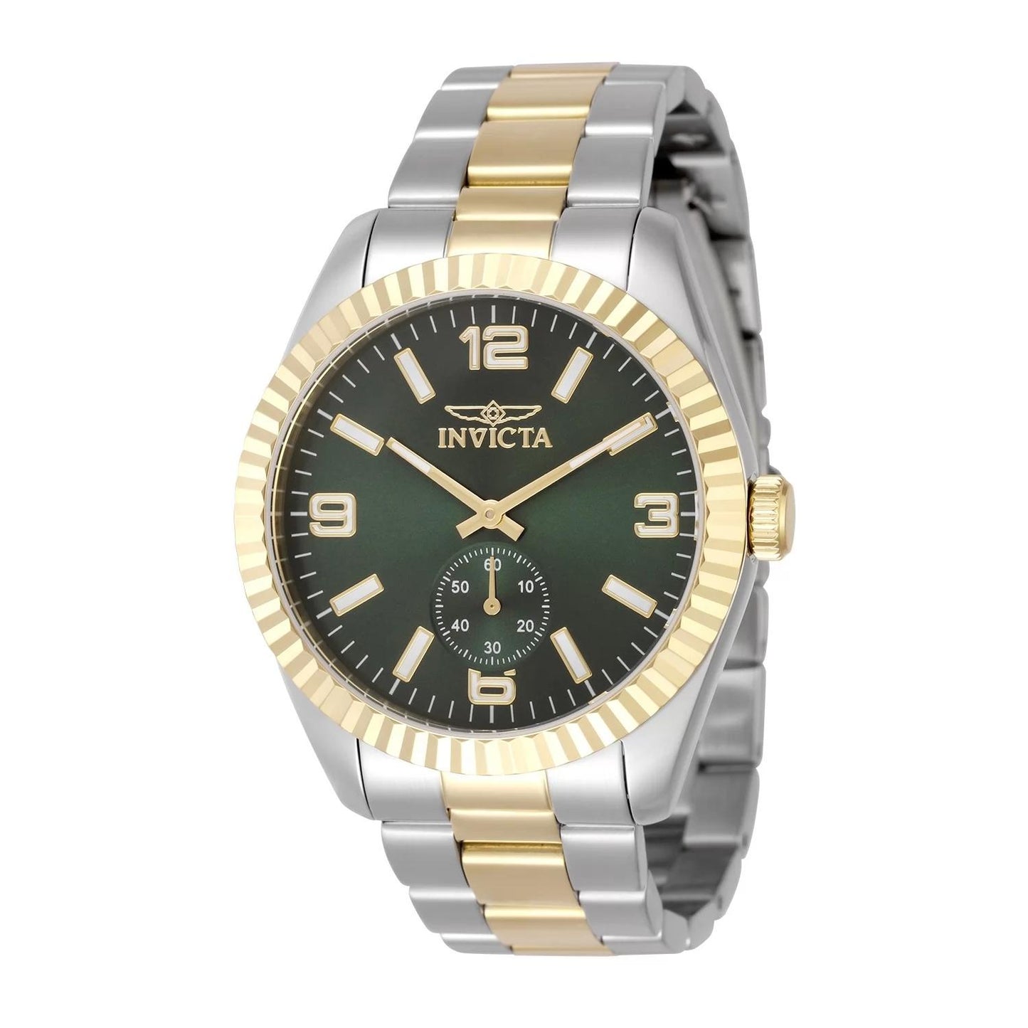 Invicta 49386 49386 Watch - Green Dial Stainless Steel Band
