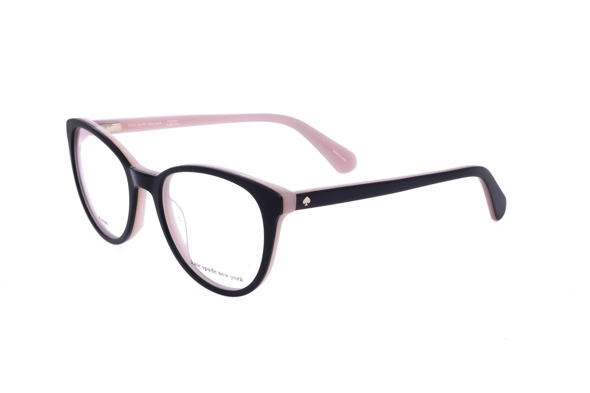Kate Spade AILA-807-47 Black Rectangle Eyeglasses 47mm Eyeglasses