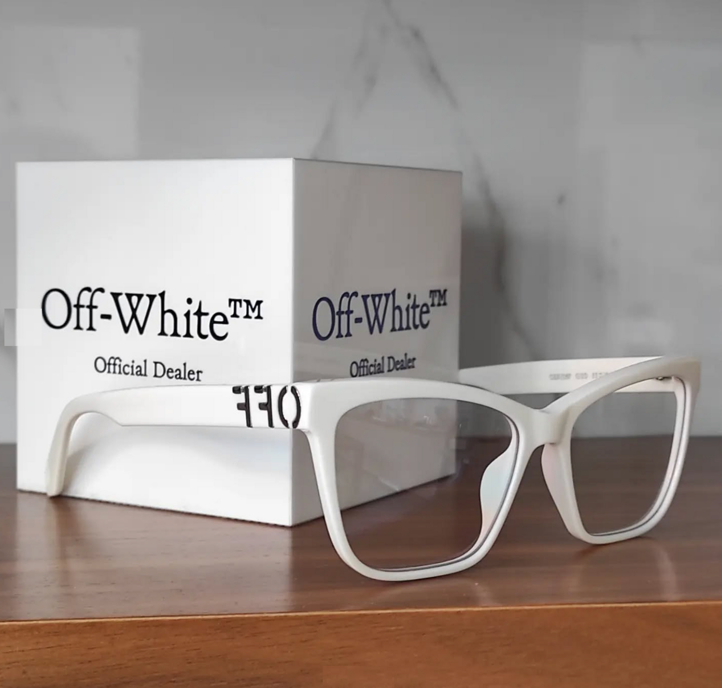 Off-White OERJ067S24PLA0010100 55mm New Eyeglasses