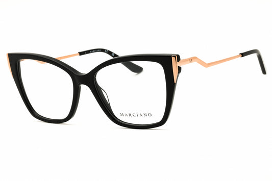 Guess by Marciano GM0399-001 shiny black Cat eye Eyeglasses 54mm Eyeglasses