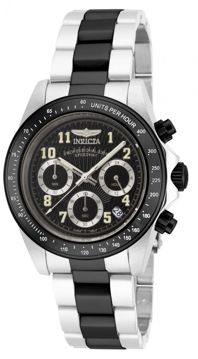 Invicta 17031 17031 Watch - Charcoal Dial Stainless Steel Band