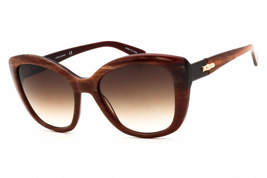 Longchamp LO714S-604 Red Cat Eye Sunglasses 54mm