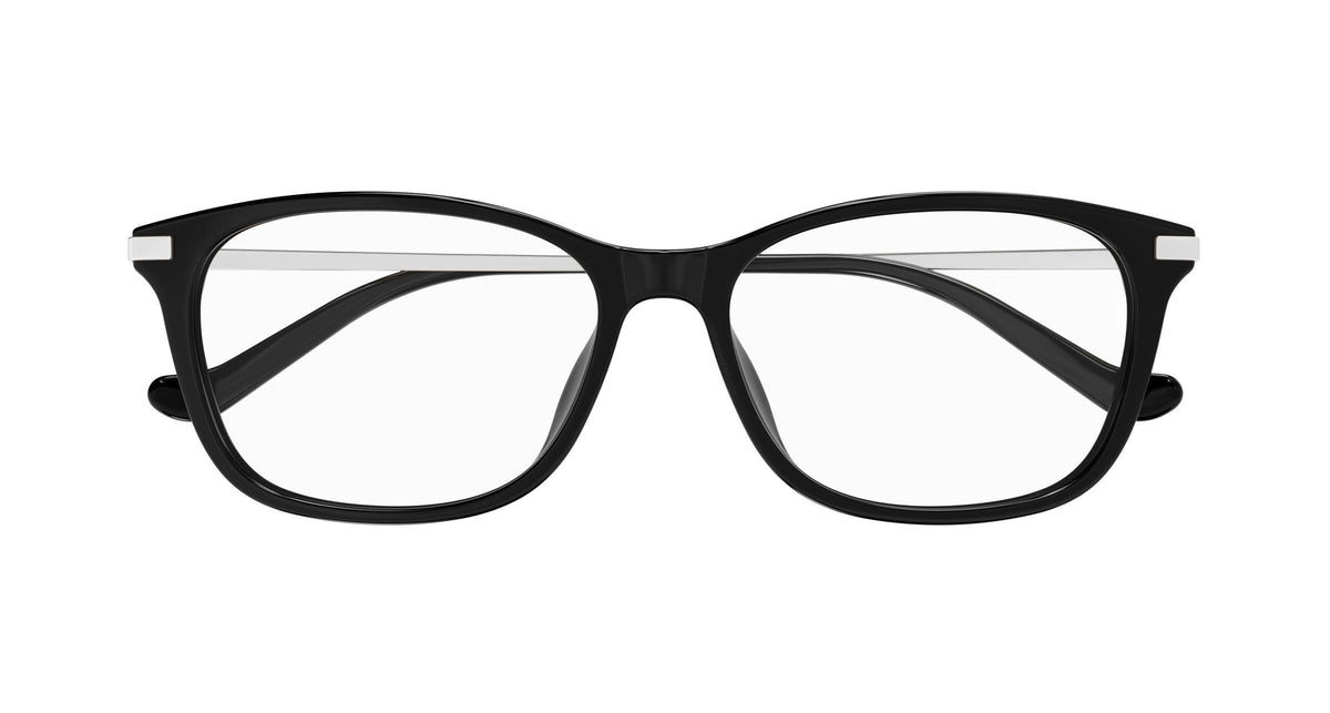 Gucci GG1902oA-002 eyeglasses in silver frame with clear lenses