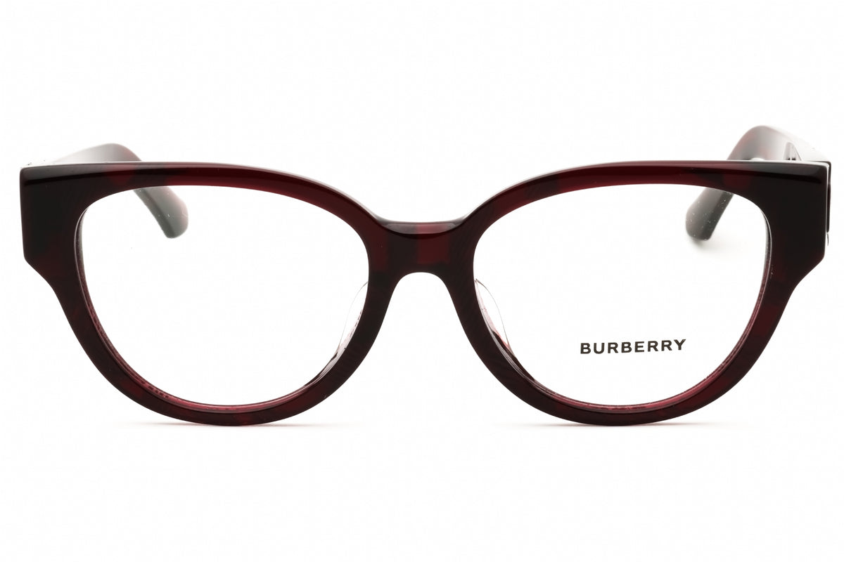 Burberry 0BE2421F-4115 Checkered Red Round Eyeglasses 53mm Eyeglasses