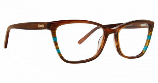 Xoxo XO SUVA BROWN 55mm New Eyeglasses