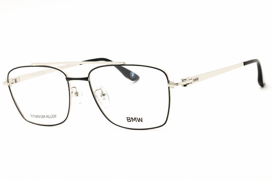 BMW BW5102-H-001 shiny black Rectangular Eyeglasses 56mm
