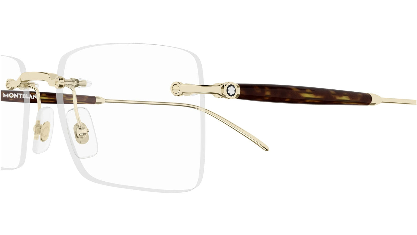 Mont Blanc MB0411o-002 55mm New Eyeglasses