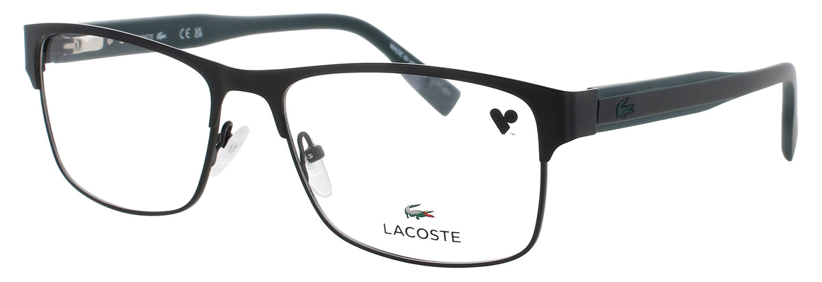 Lacoste L2294-N-002-57 MATTE BLACK  Men's Eyeglasses 57mm Eyeglasses