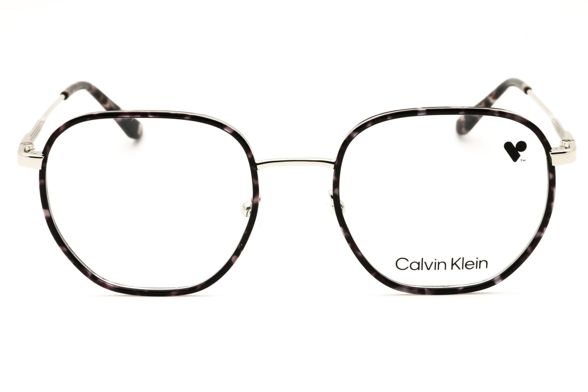 Calvin Klein CK24113N-025 GREY HAVANA Round Eyeglasses 50mm