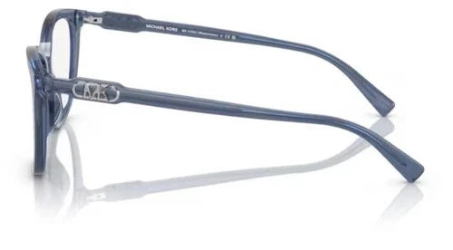 Michael Kors 0MK4109U-3956-52 Blue Square EYEGLASSES 52mm Eyeglasses