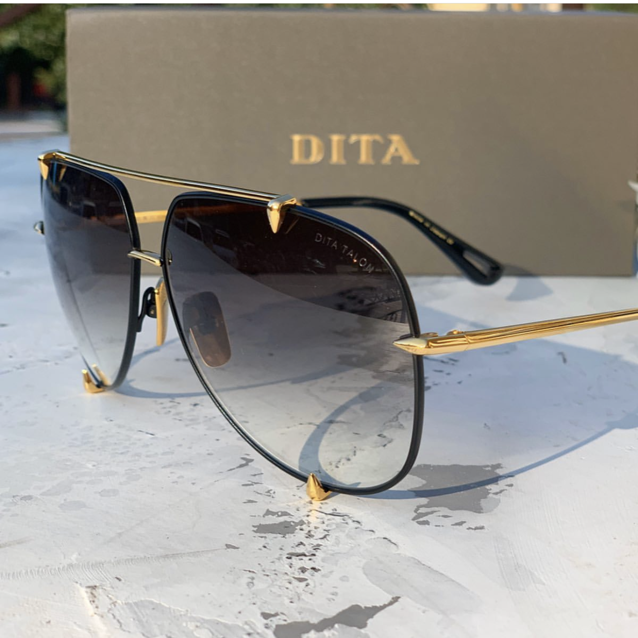 Dita 23007-A-BLK-GLD-62-Z 62mm New Sunglasses