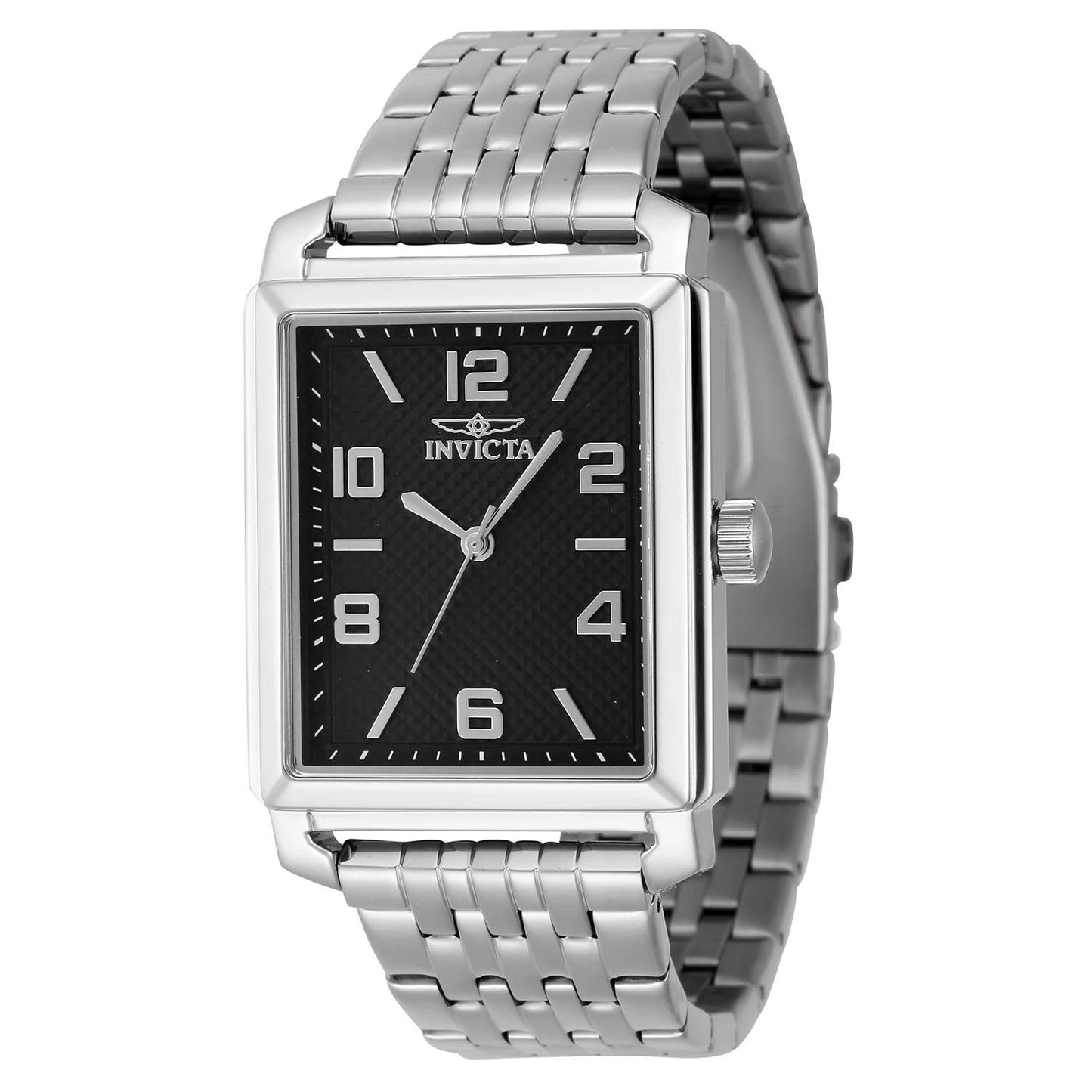 Invicta 46659 46659 Watch - Black Dial Stainless Steel Band
