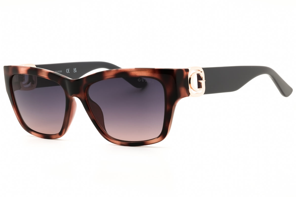 Guess GU00105-55B coloured havana Rectangular Sunglasses 56mm Sunglasses