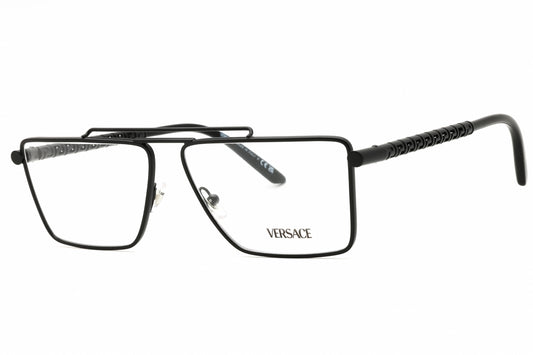 Versace 0VE1295-1433 Black Rectangle Eyeglasses 57mm