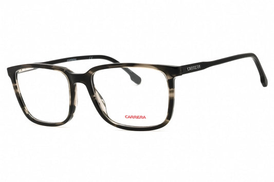 Carrera CARRERA-254-2W8 eyeglasses in grey horn frame with clear lenses