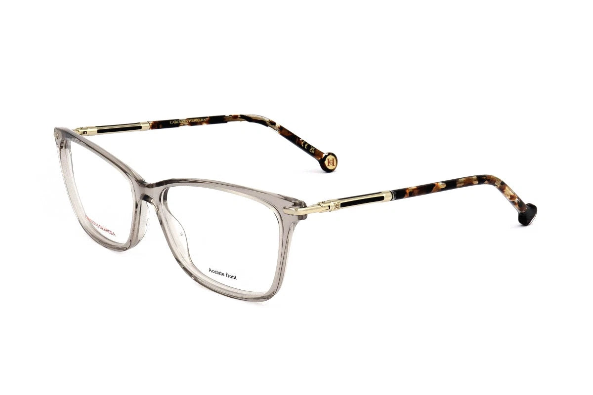 Carolina Herrera HER-0271 YQL Gray Rectangle Eyeglasses 56mm Eyeglasses