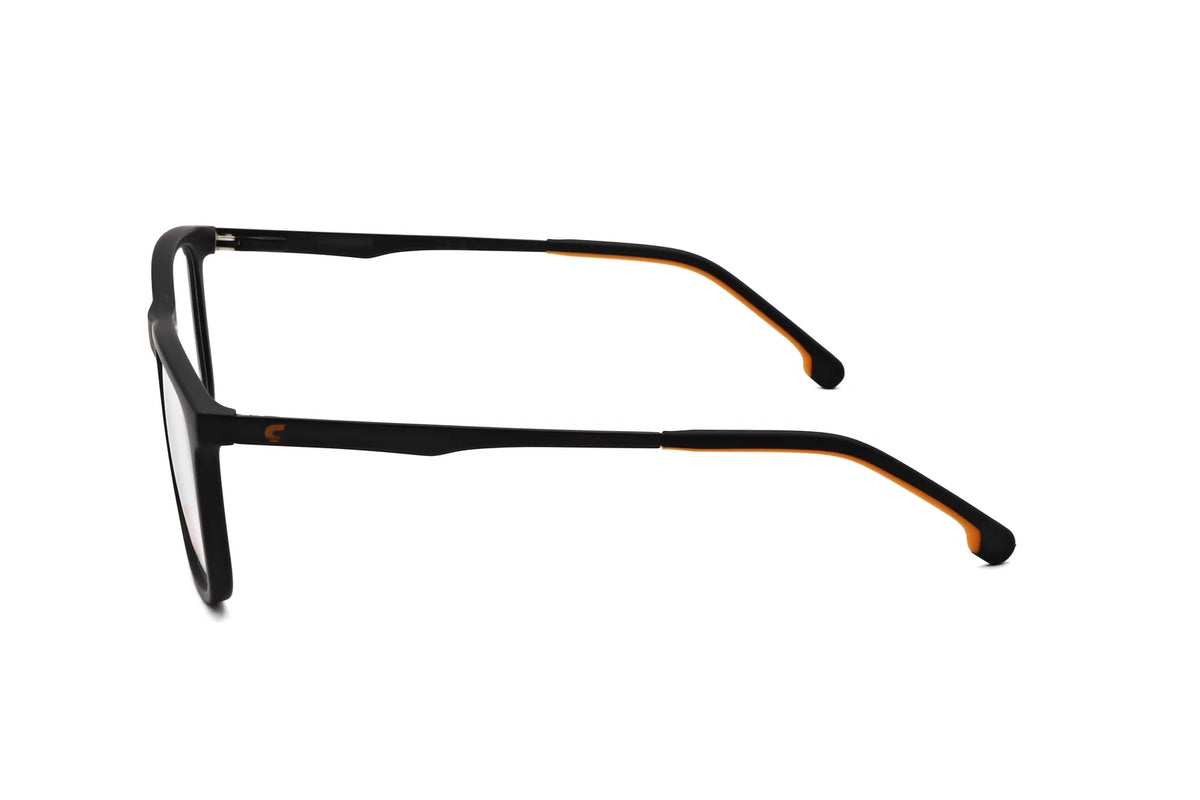 Carrera CARRERA2045T-8LZ-52 Black Orange Rectangle Eyeglasses 52mm Eyeglasses