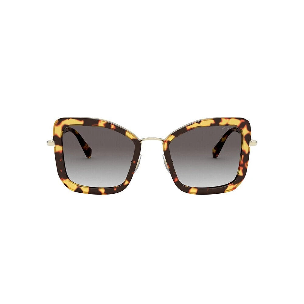Miu Miu 0MU55VS-7S00A7-51 Brown Square SUNGLASSES 0mm Sunglasses
