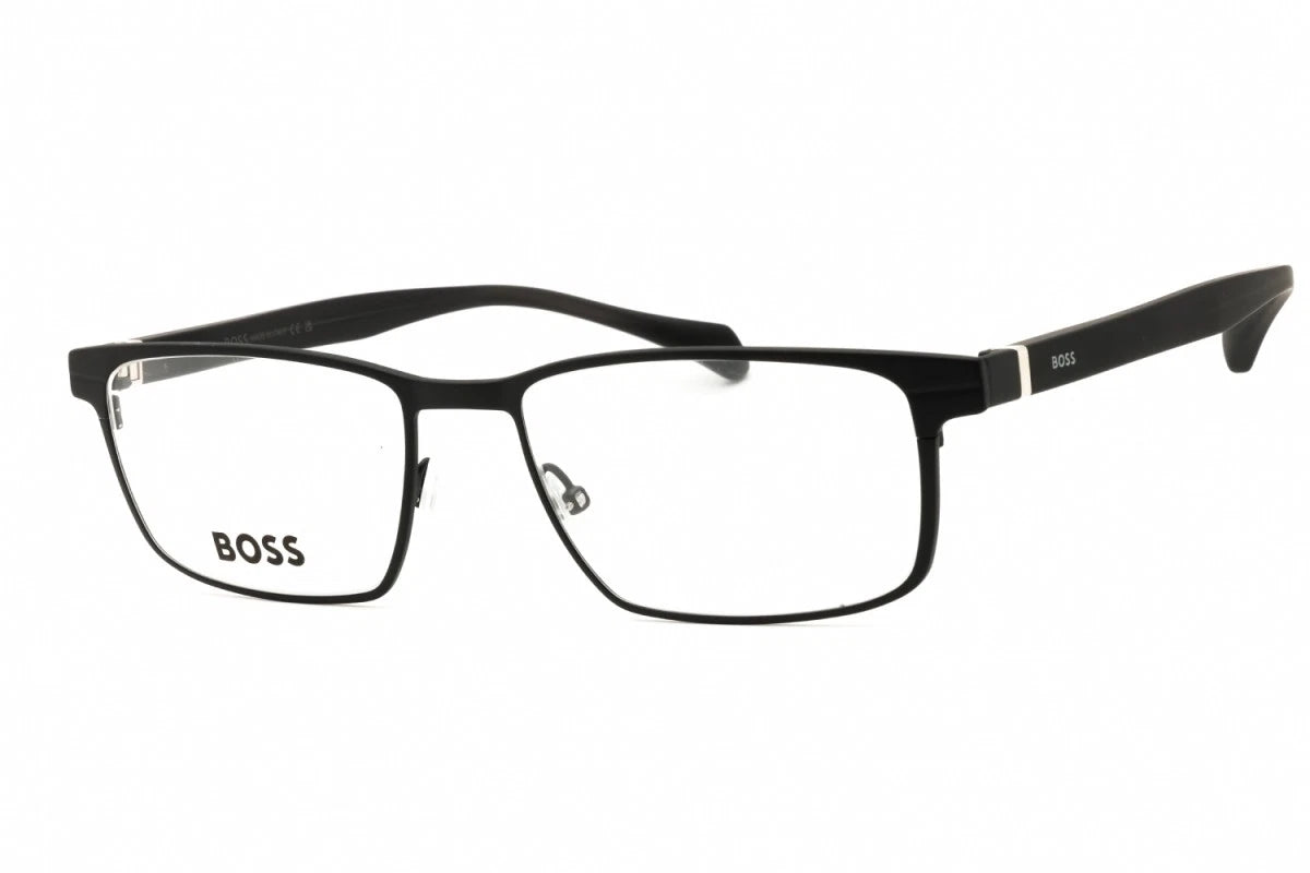 Hugo Boss BOSS1119/IT-003-56 Matte Black Rectangle Eyeglasses 56mm Eyeglasses