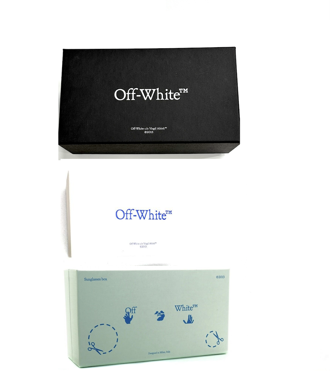 Off-White OERI126S24PLA0014540 53mm New Sunglasses