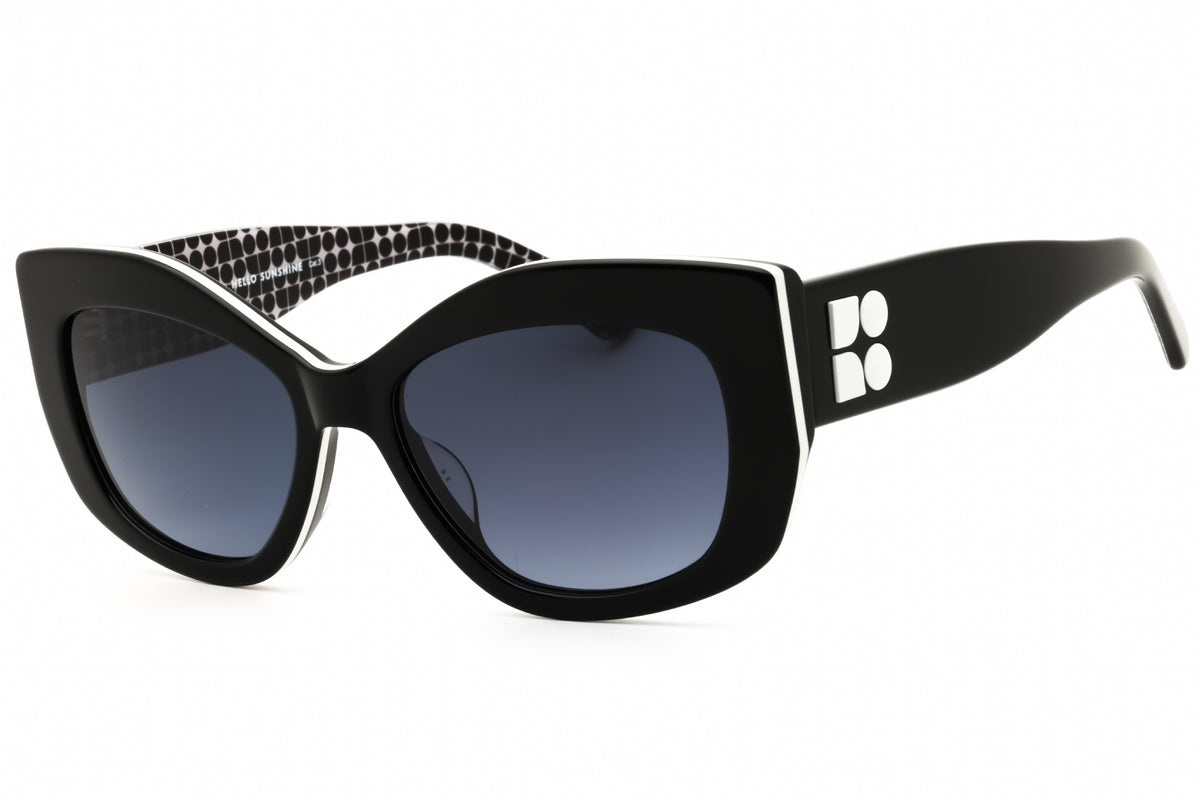 Kate Spade FRIDA/G/S-0807 9O BLACK Cat eye Sunglasses 54mm Sunglasses