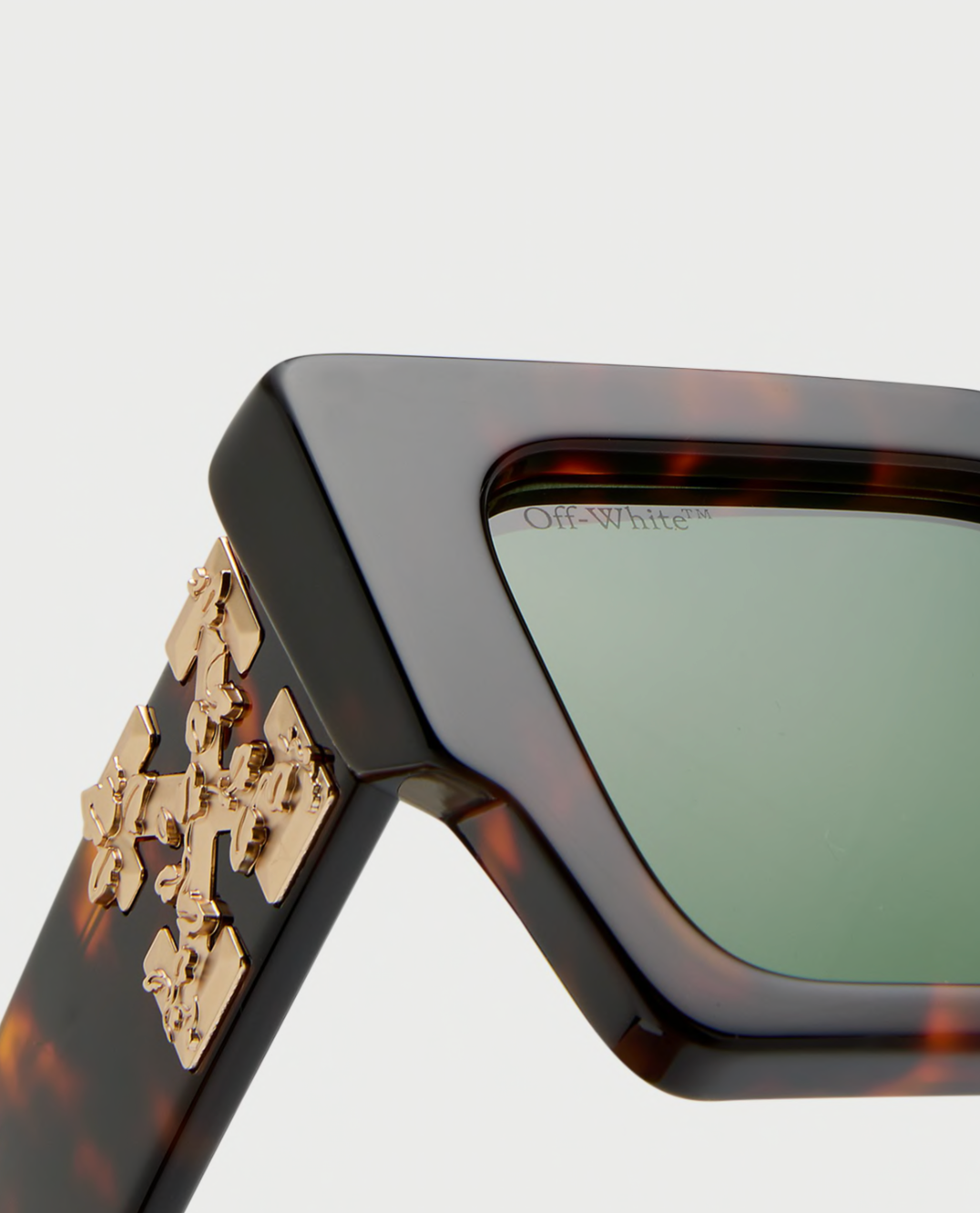 Off-White Catalina Havana Green 55mm New Sunglasses