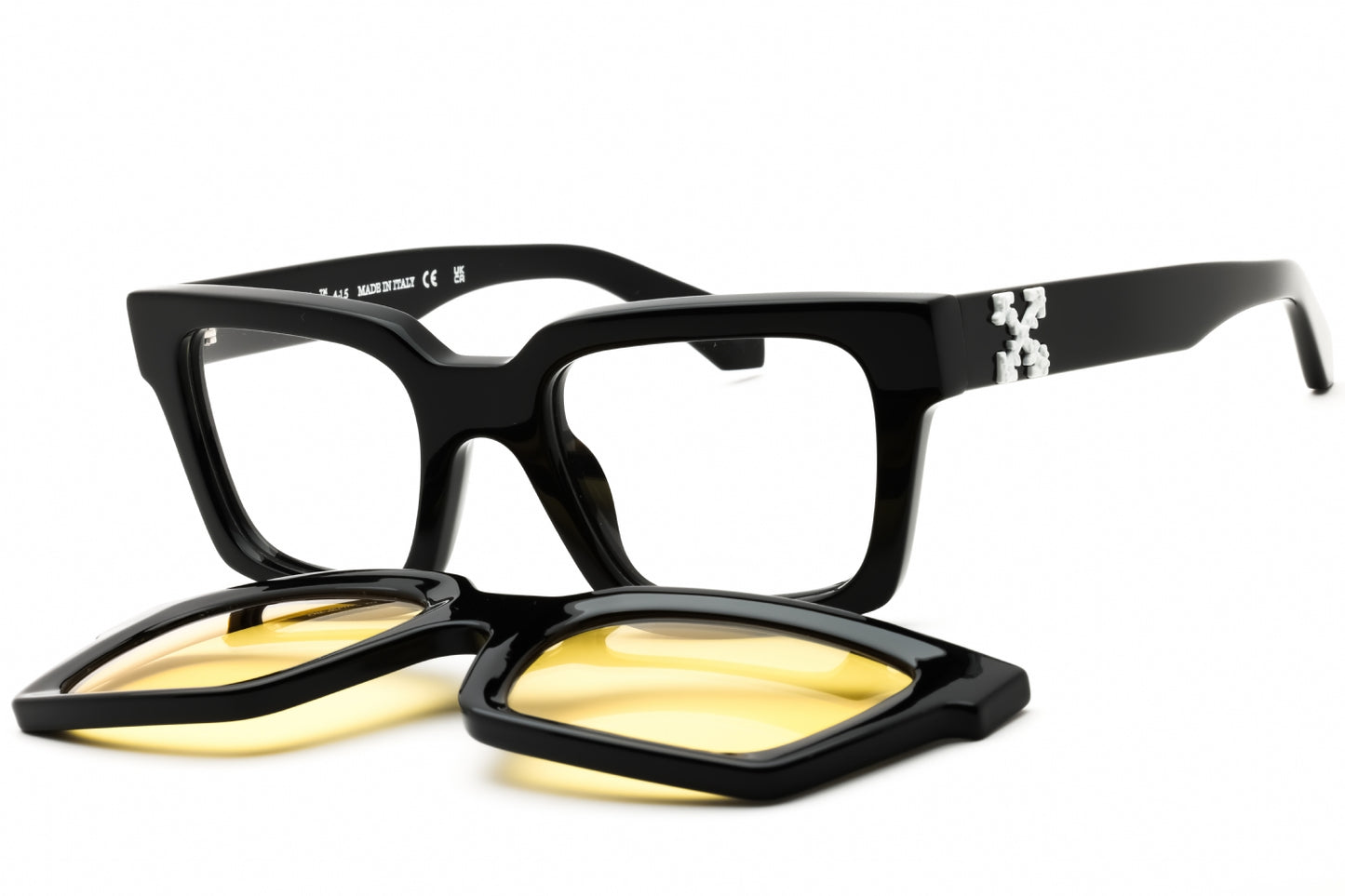 Off White CLIP ON-OERI14CC99PLA0011018 50mm New Sunglasses