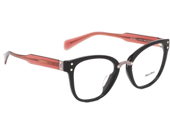 Miu Miu 0MU04QVA-DHO1O1-52 Brown Butterfly EYEGLASSES 52mm Eyeglasses