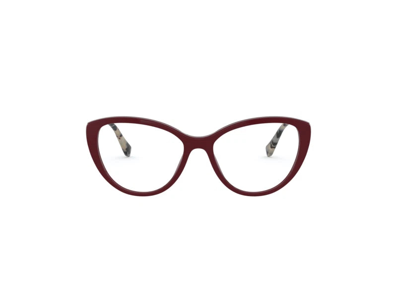 Miu Miu 0MU02SV-USH1O1-53 Bordeaux Square EYEGLASSES 0mm Eyeglasses