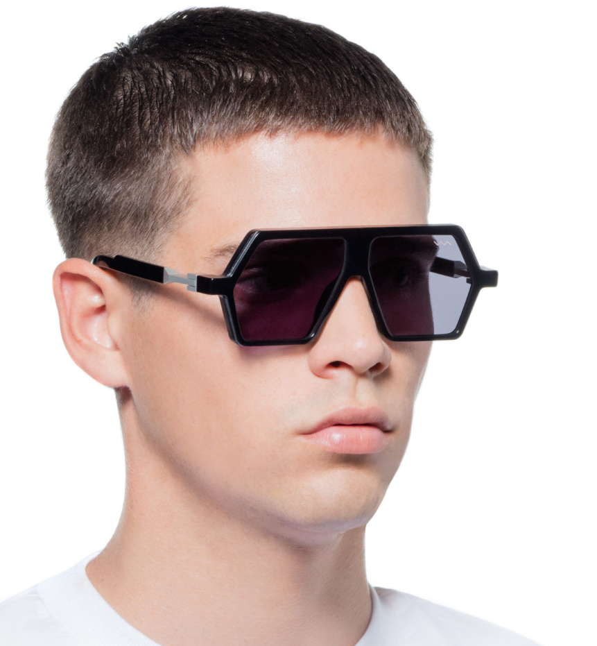 Vava BL0001-BLK-Mat BLK SIL 54mm New Sunglasses