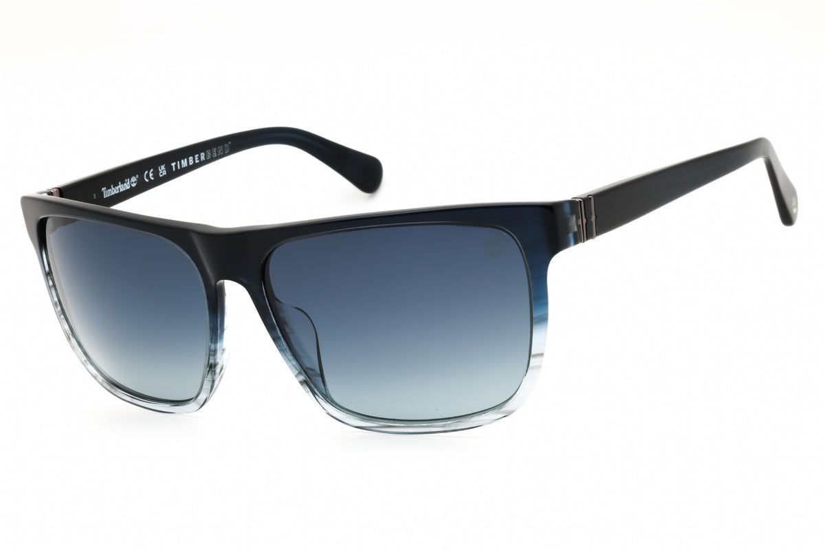 Timberland TB00054-H-92D blue Rectangular Sunglasses 65mm Sunglasses