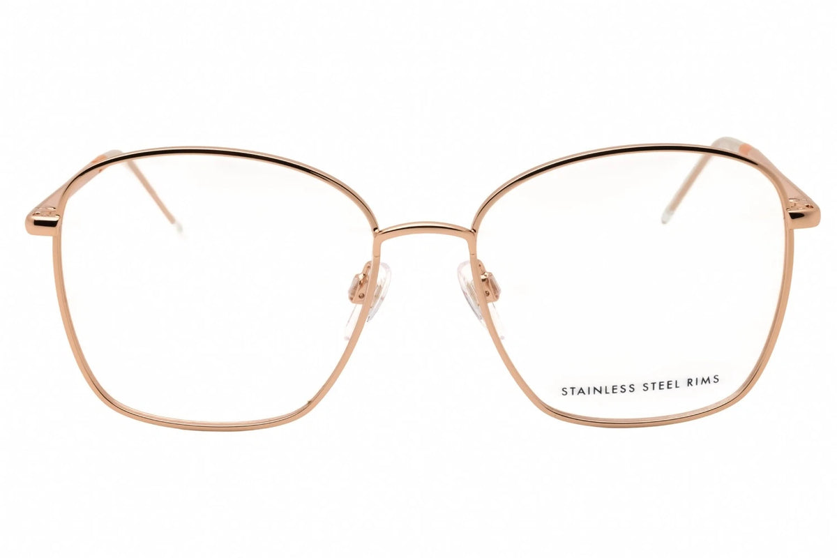 Tommy Hilfiger TH-1635 DDB Gold Rectangle Eyeglasses 53mm Eyeglasses