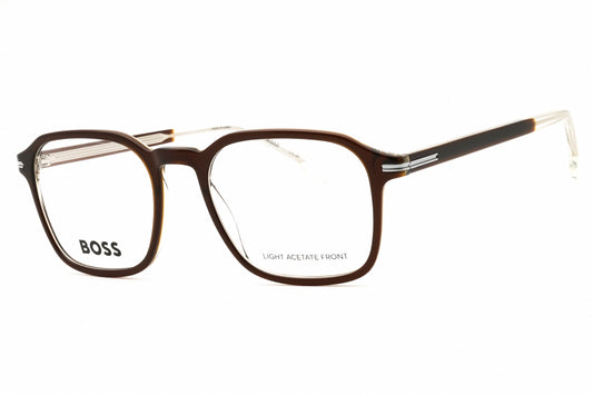Hugo Boss BOSS 1629-009Q 00 eyeglasses in brown frame with clear lenses