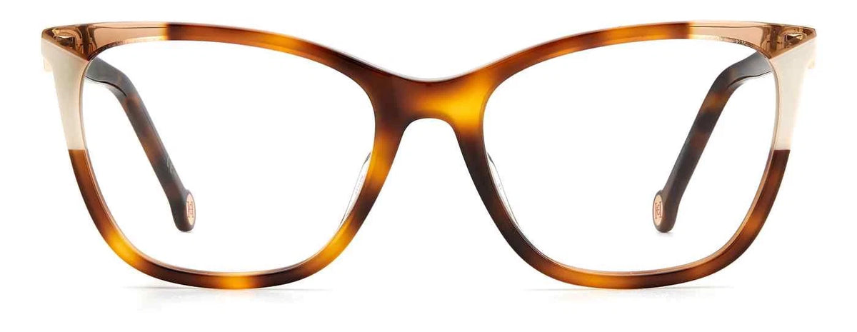 Carolina Herrera CH0057-0C1H-53 eyeglasses in hvnivory frame with demo lenses